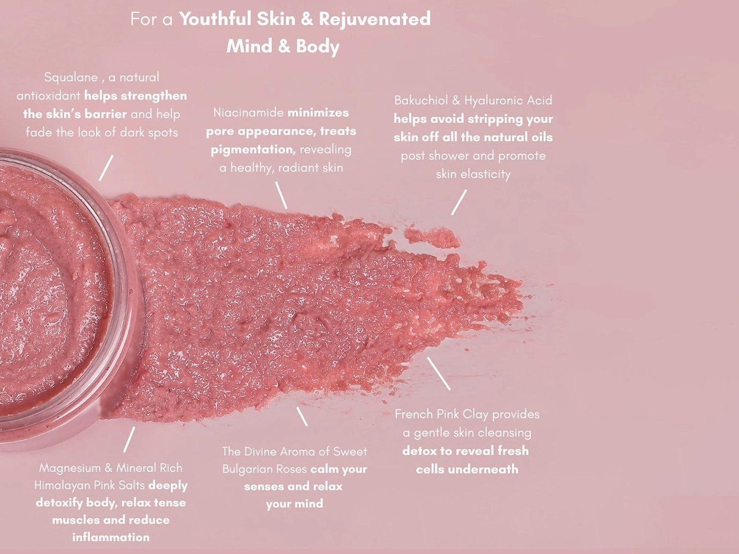 Murshmallow Rose and  Coconut Milk Luxe Body Polish
