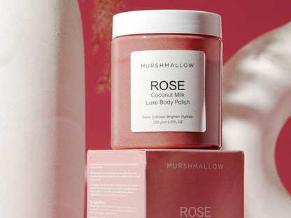 Murshmallow Rose and  Coconut Milk Luxe Body Polish