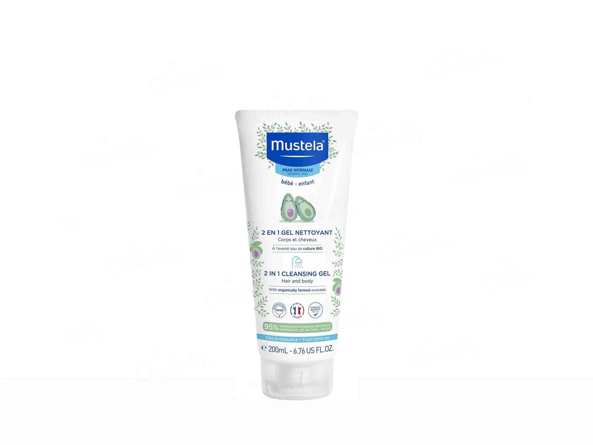 Mustela Baby 2 in 1 Hair and  Body Cleansing Gel