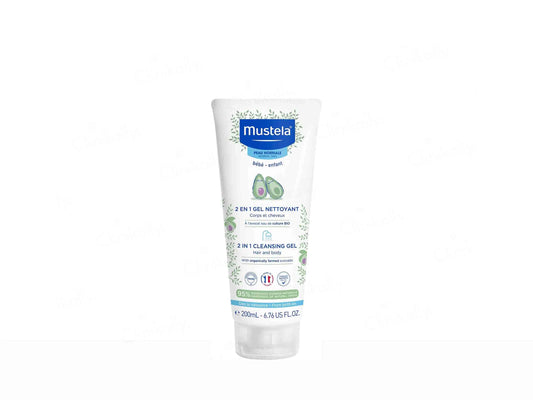 Mustela Baby 2 in 1 Hair and  Body Cleansing Gel
