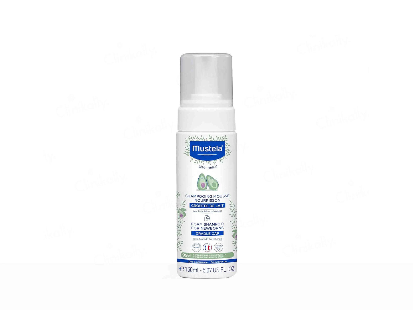 Mustela Baby Foam Shampoo For Newborns