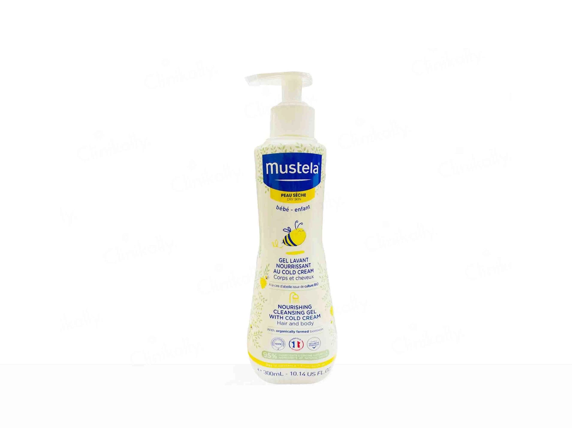 Mustela Baby Hair and  Body Nourishing Cleansing Gel With Cold Cream