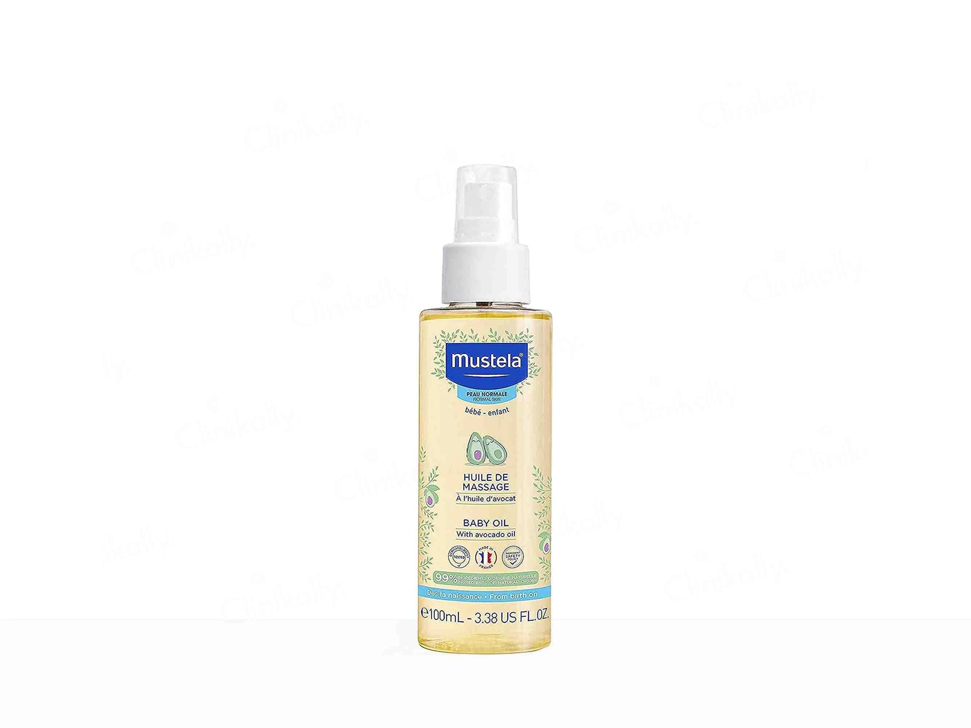 Mustela Baby Massage Oil With Avocado