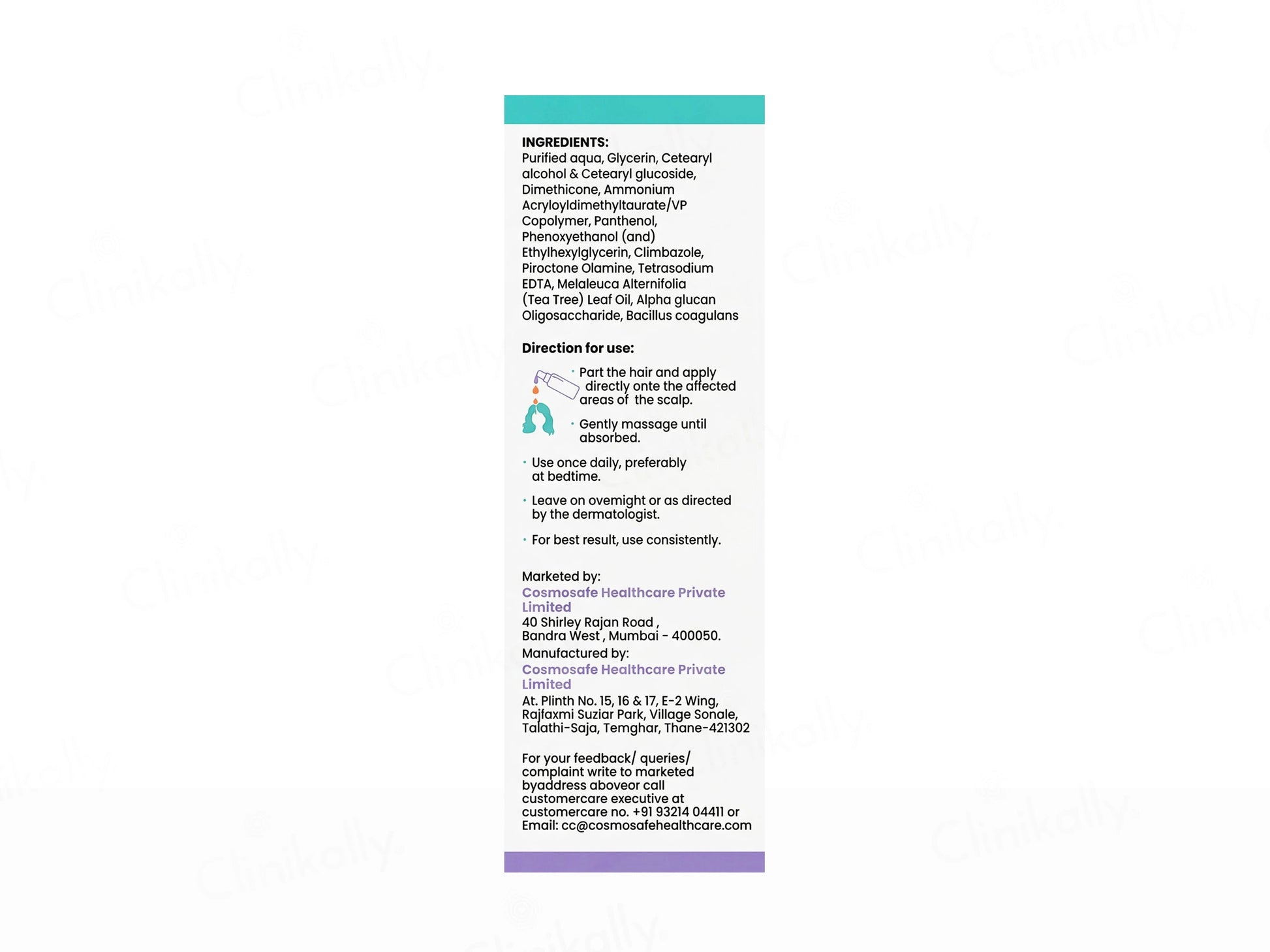 Mycobiome Scalp Microbiome Activator Mask
