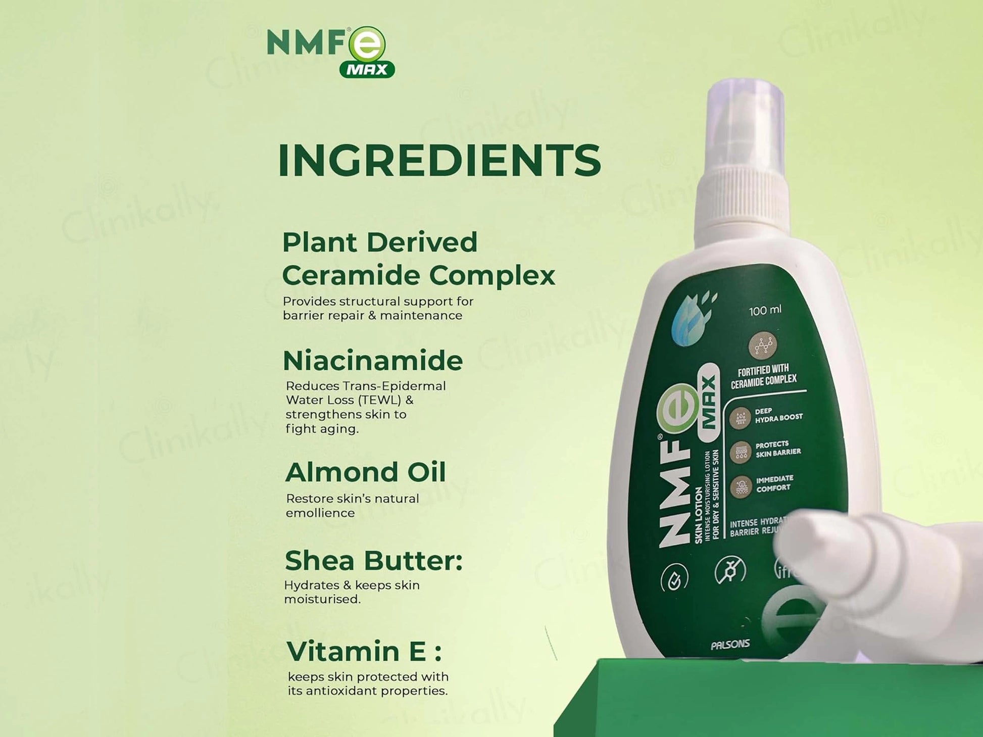 NMFe Max Skin Lotion For Dry and  Sensitive Skin