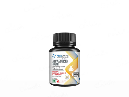 NatXtra Ashwagandha-DSTR Health Supplement Tablet