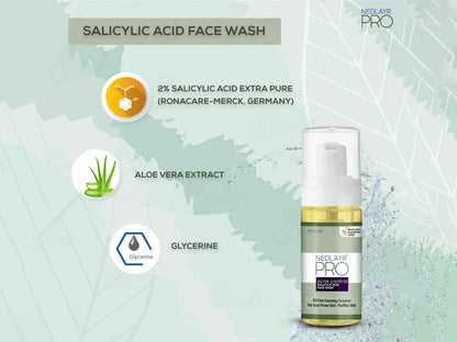 Neolayr Pro Acne Control Salicylic Acid Face Wash