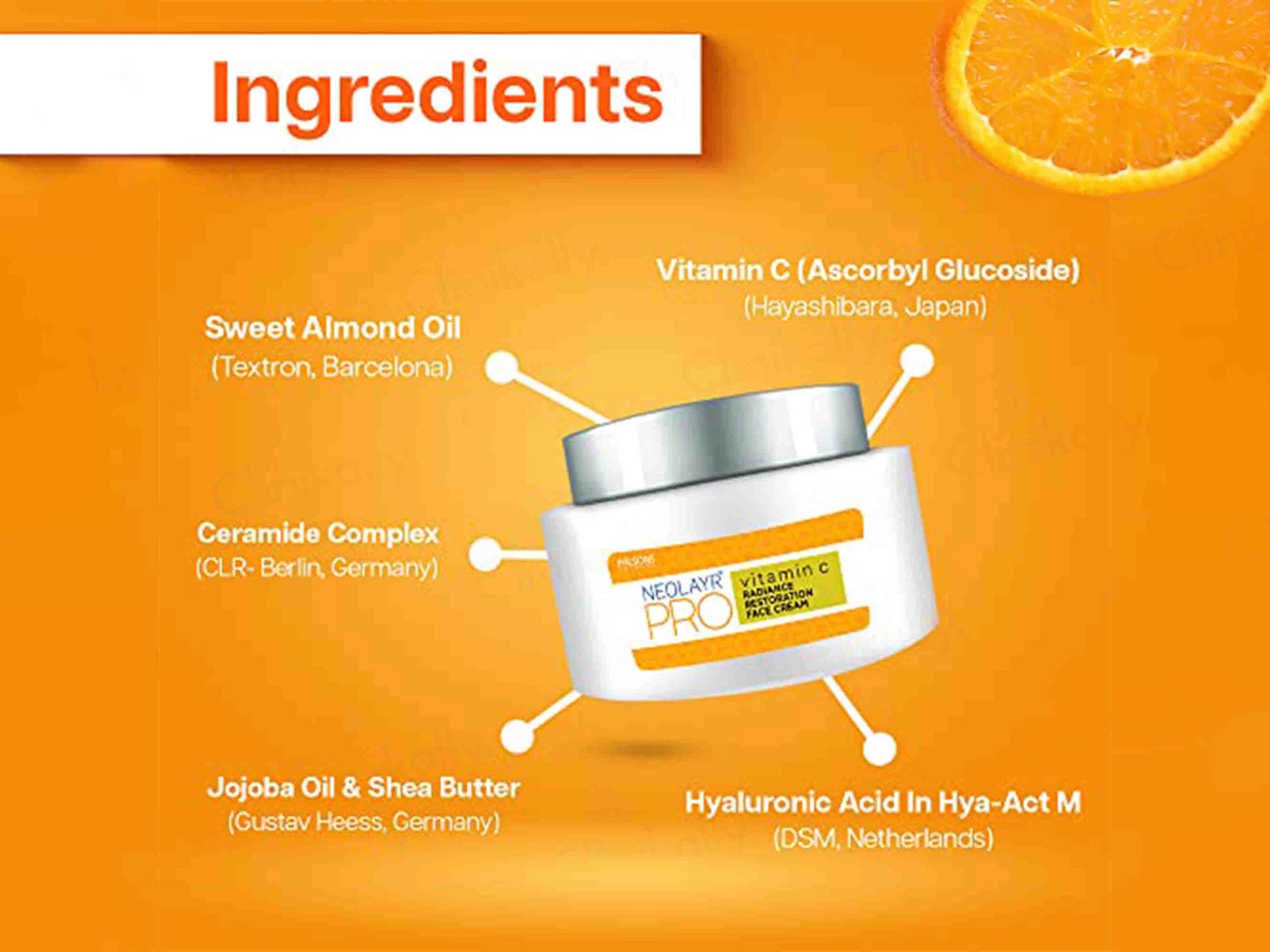Neolayr Pro Vitamin-C Radiance Restoration Face Cream