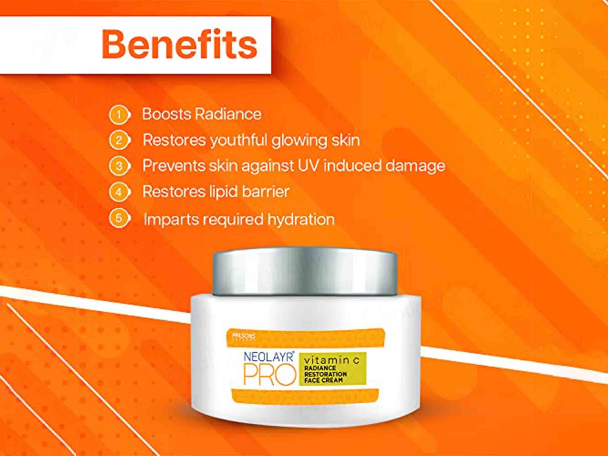 Neolayr Pro Vitamin-C Radiance Restoration Face Cream