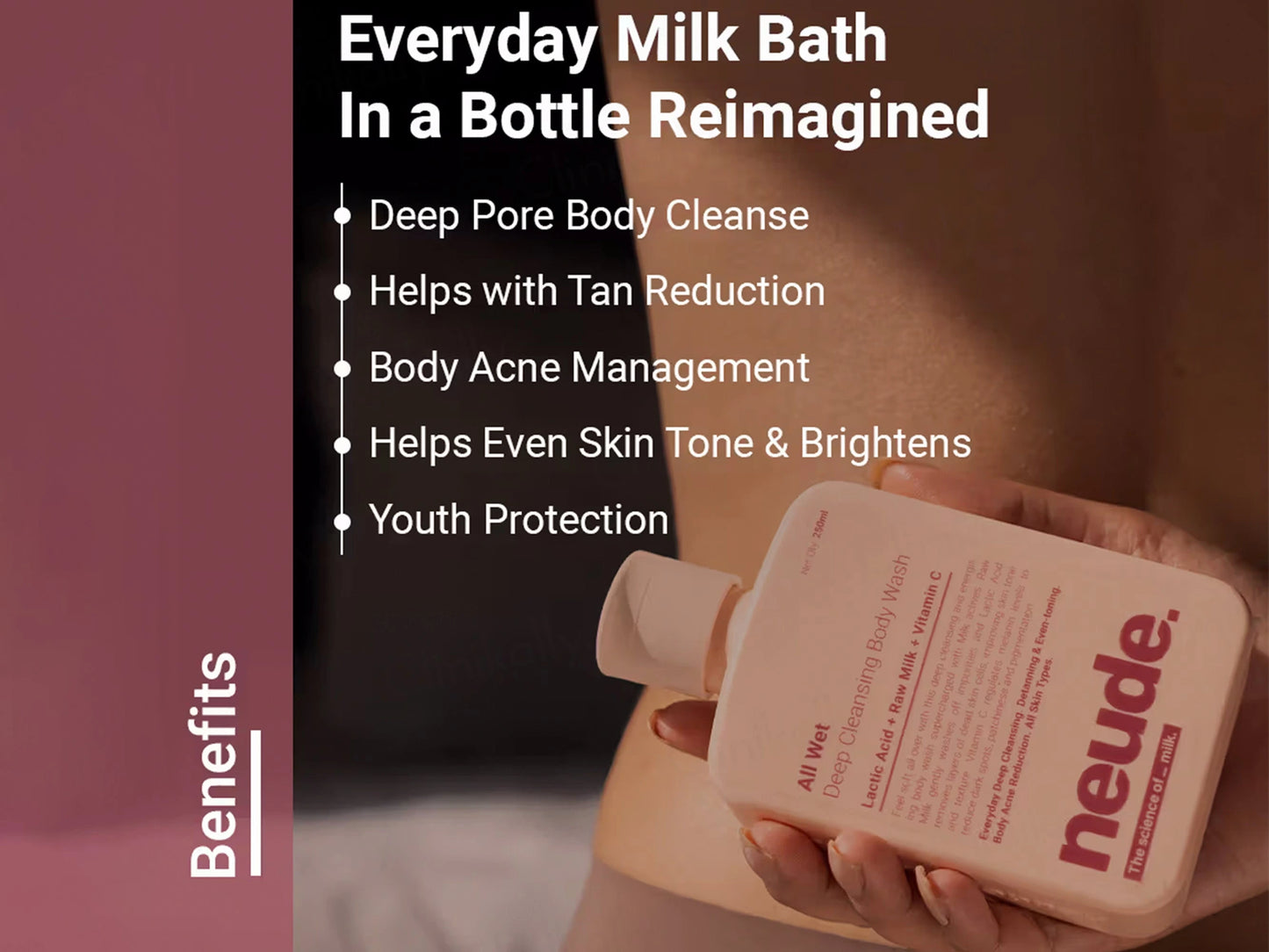 Neude All Wet Deep Cleansing Body Wash