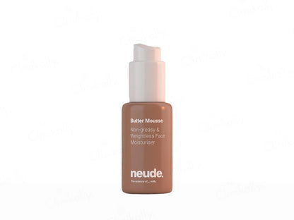 Neude Butter Mousse Non-greasy and  Weightless Face Moisturiser