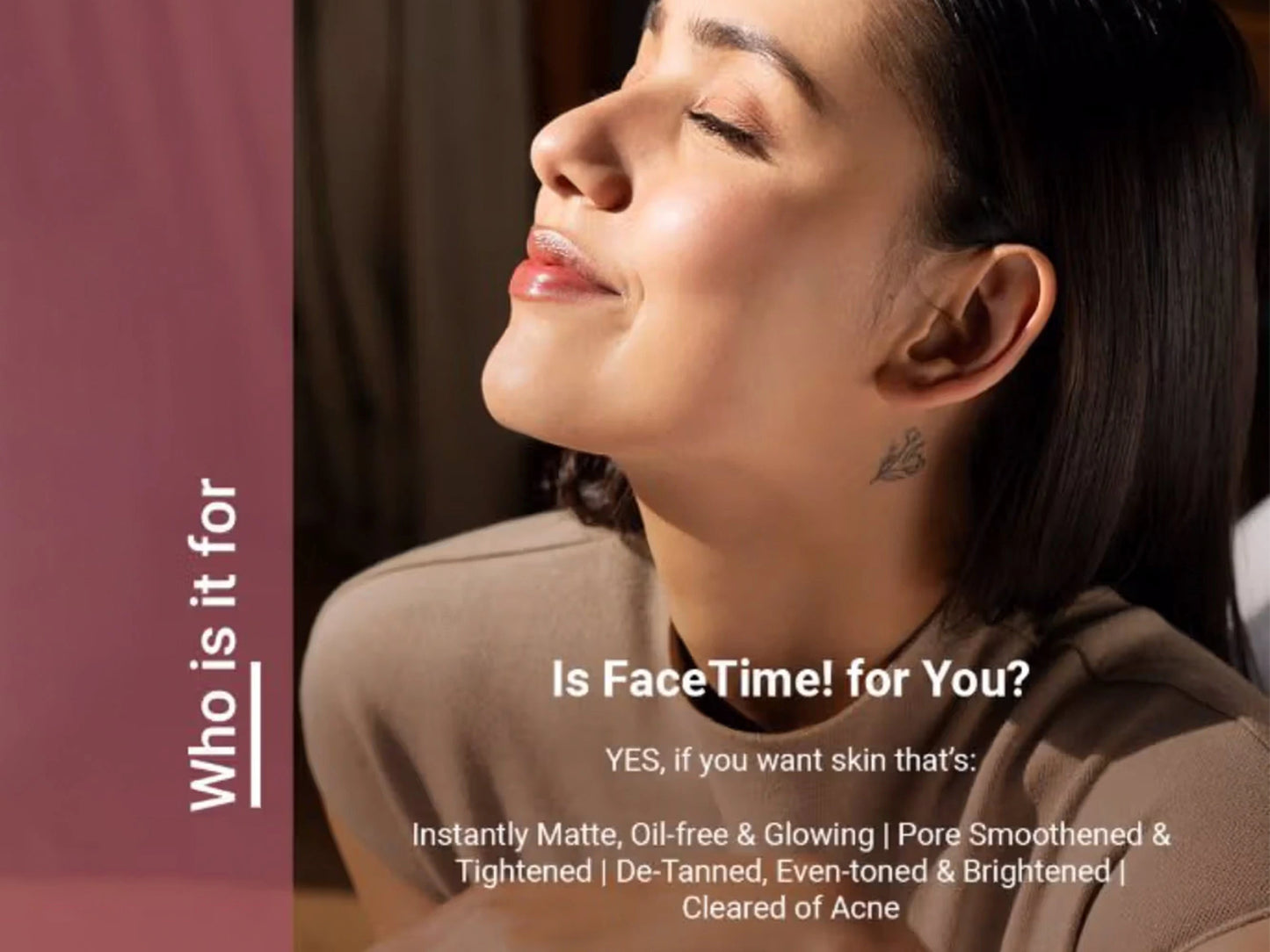 Neude FaceTime Instant Glow Facial Spa Mask