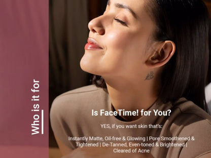Neude FaceTime Instant Glow Facial Spa Mask
