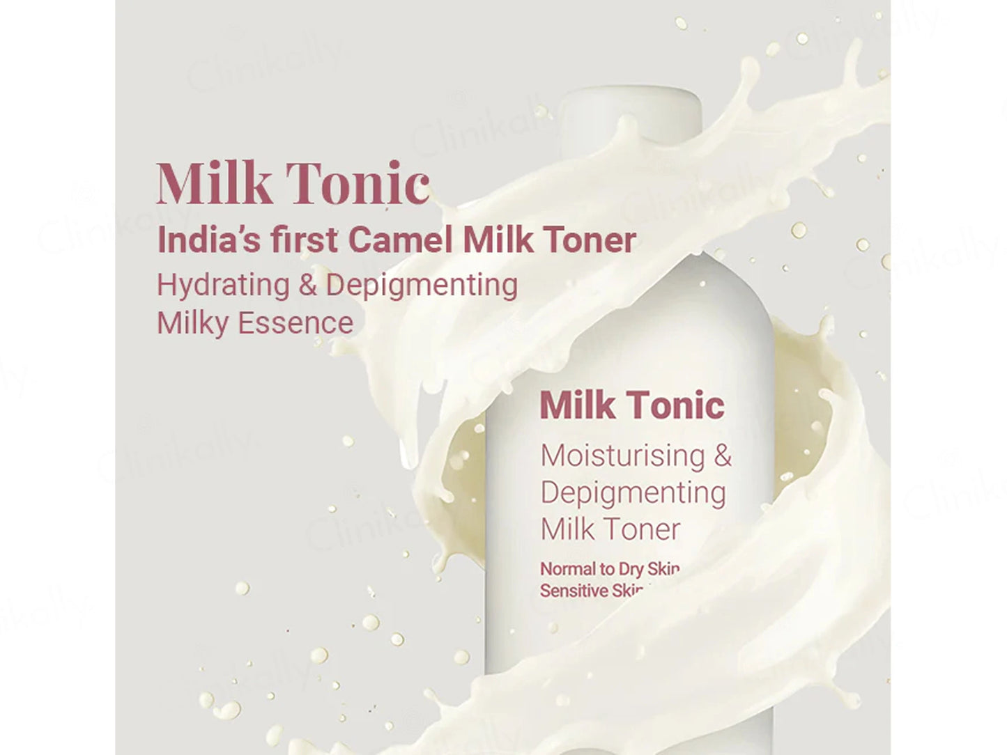 Neude Milk Tonic Moisturising and  Depigmenting Milk Toner