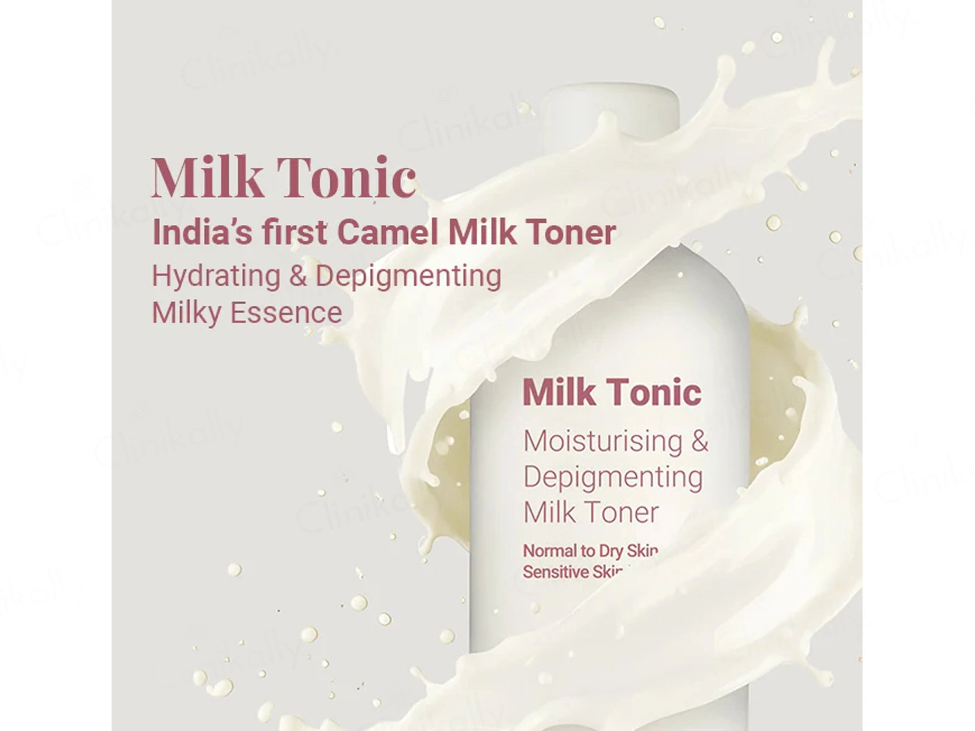 Neude Milk Tonic Moisturising and  Depigmenting Milk Toner