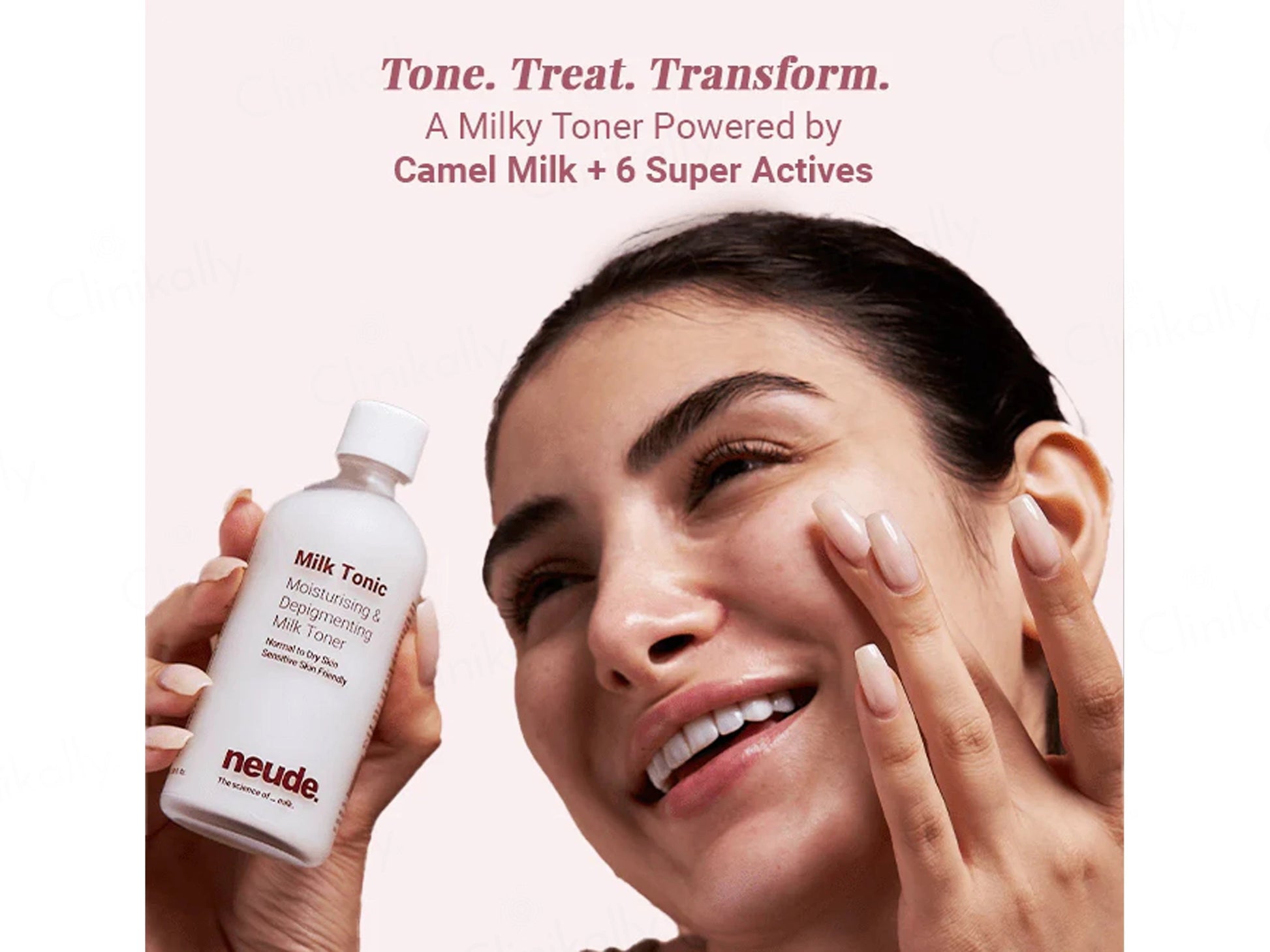 Neude Milk Tonic Moisturising and  Depigmenting Milk Toner