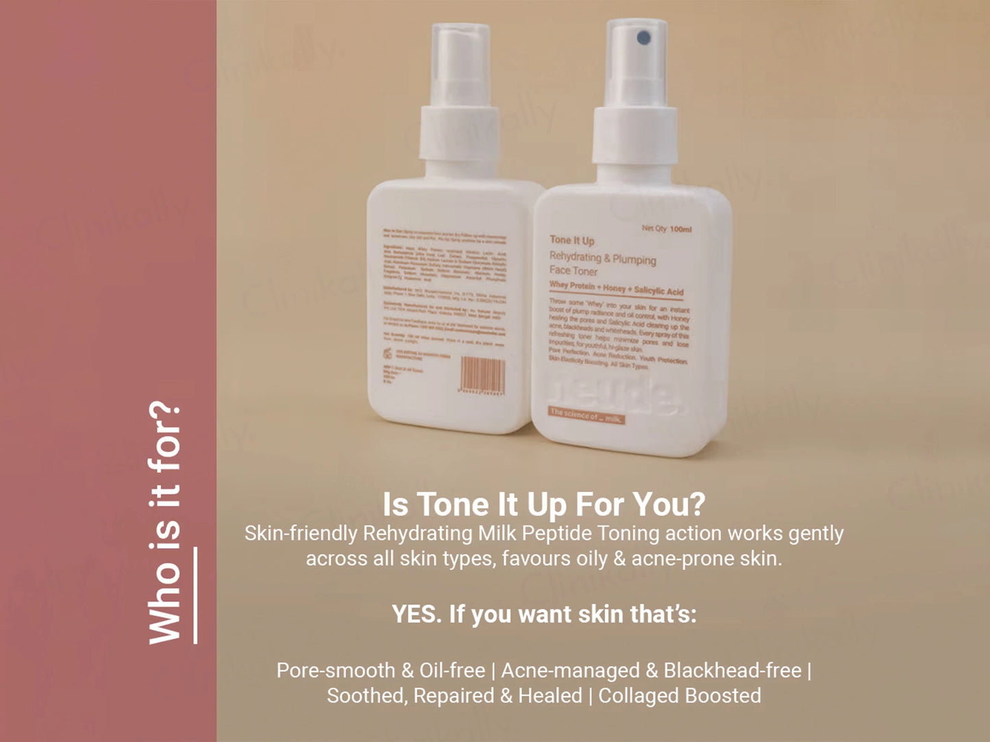 Neude Tone It Up Rehydrating and  Plumping Face Toner