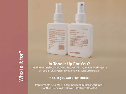 Neude Tone It Up Rehydrating and  Plumping Face Toner