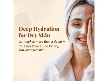 Neude Unmask Everyday De-Tanning, Hydrating and Brightening Face Mask