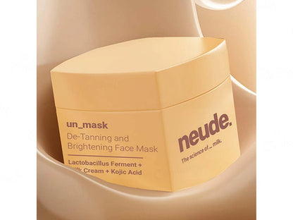 Neude Unmask Everyday De-Tanning, Hydrating and Brightening Face Mask
