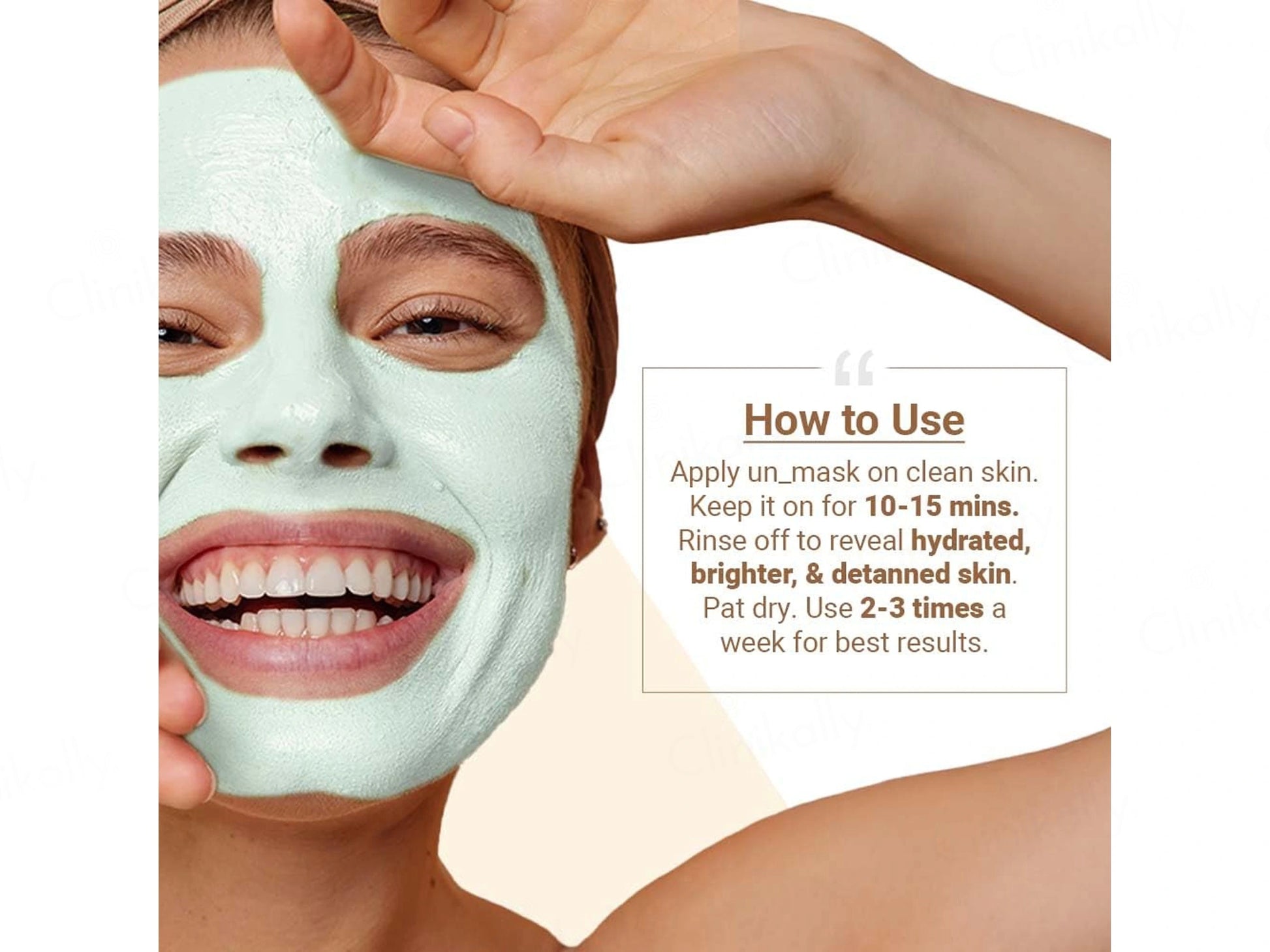 Neude Unmask Everyday De-Tanning, Hydrating and Brightening Face Mask