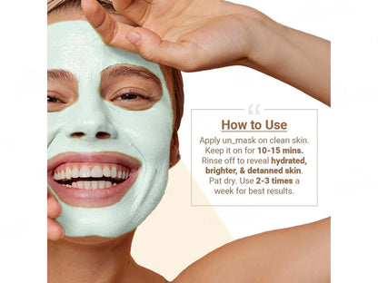 Neude Unmask Everyday De-Tanning, Hydrating and Brightening Face Mask
