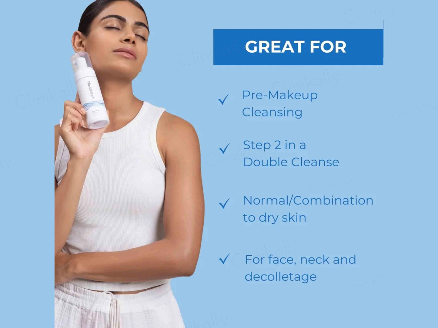 Neutriderm Gentle and  Hydrating Foaming Cleanser