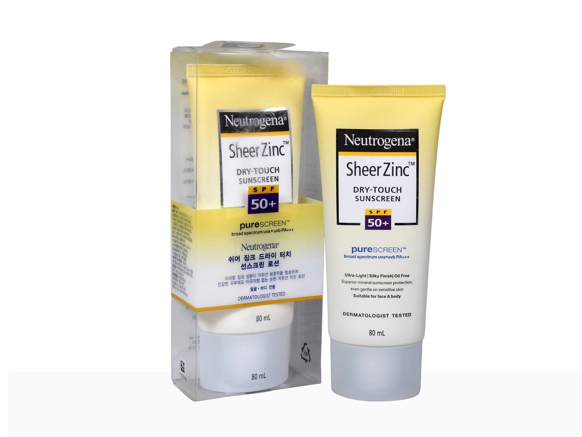Neutrogena Sheer Zinc Dry Touch Sunscreen SPF 50 PA