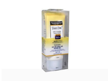 Neutrogena Sheer Zinc Dry Touch Sunscreen SPF 50 PA