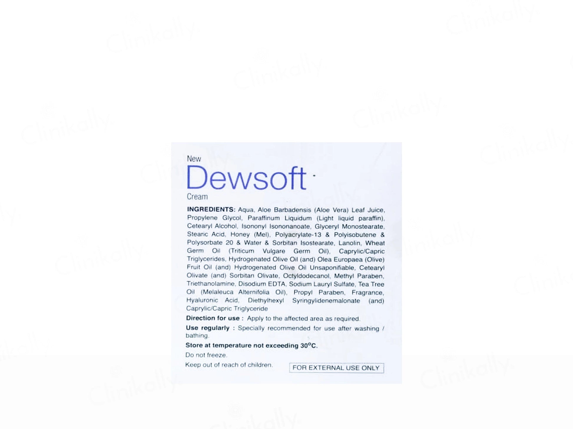 New Dewsoft Cream