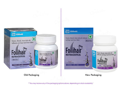 New Follihair Tablet Bottle