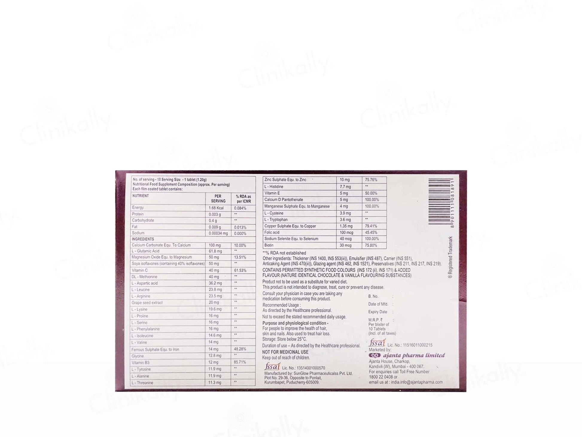New Tricogro Tablet