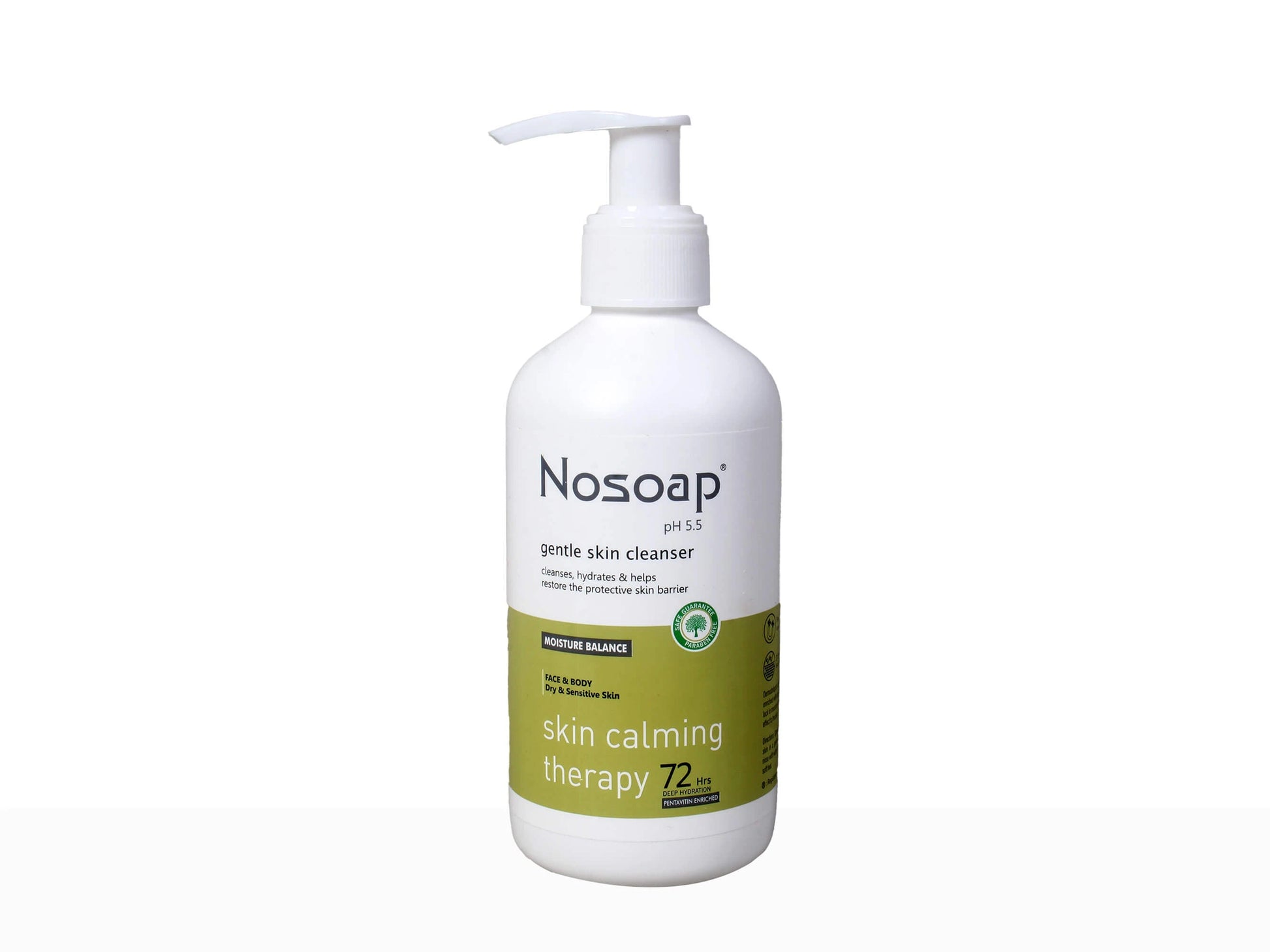 Nosoap Gentle Face and  Body Cleanser