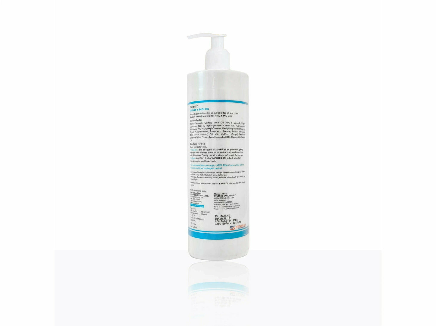 Nourrir Moisturising Shower and  Bath Oil