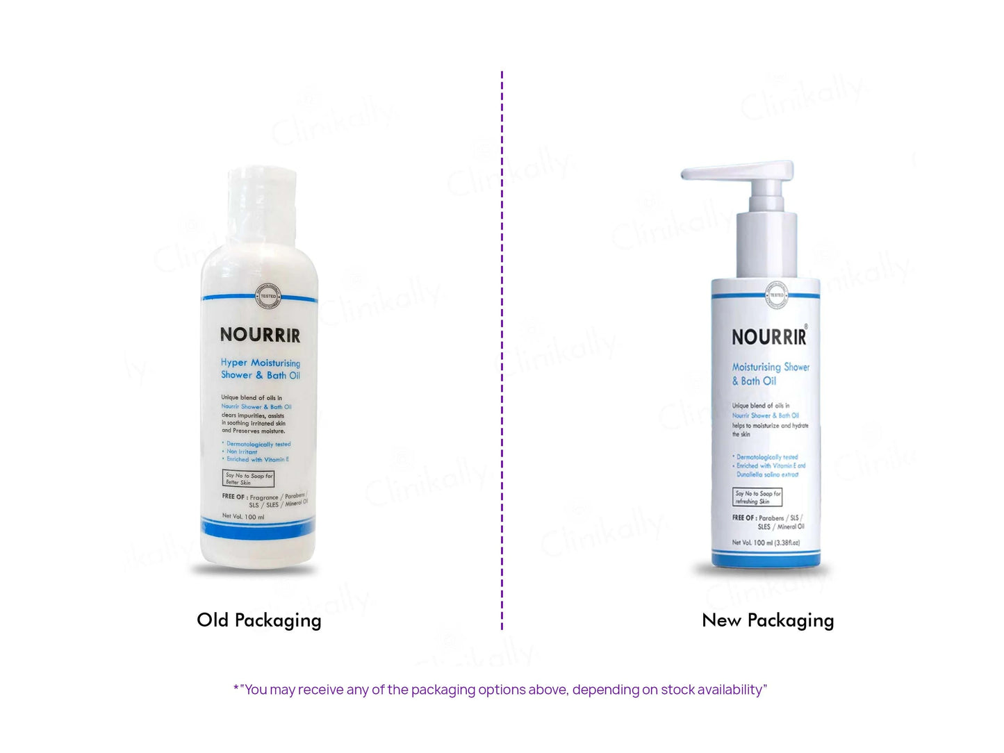 Nourrir Moisturising Shower and  Bath Oil