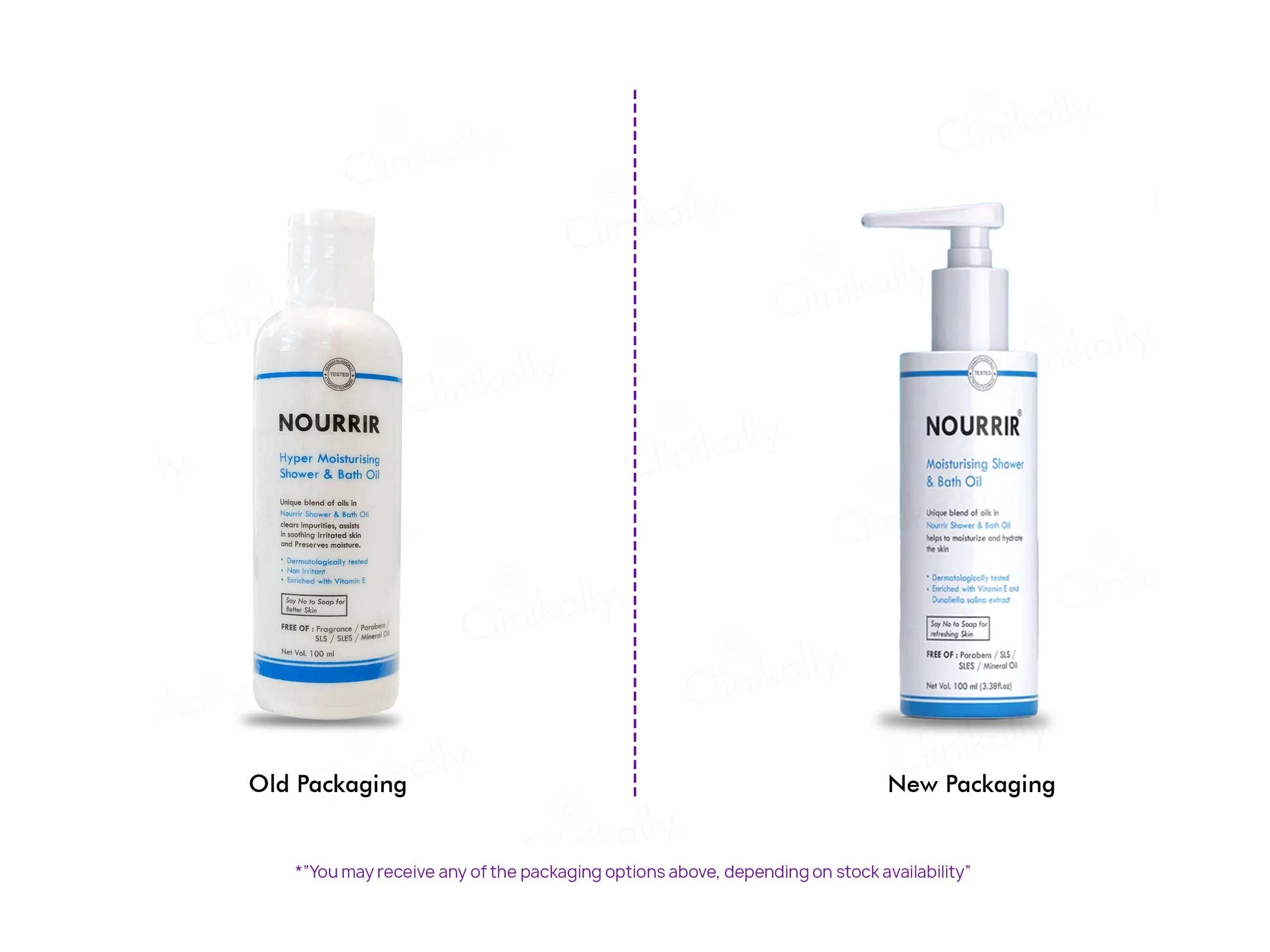 Nourrir Moisturising Shower and  Bath Oil