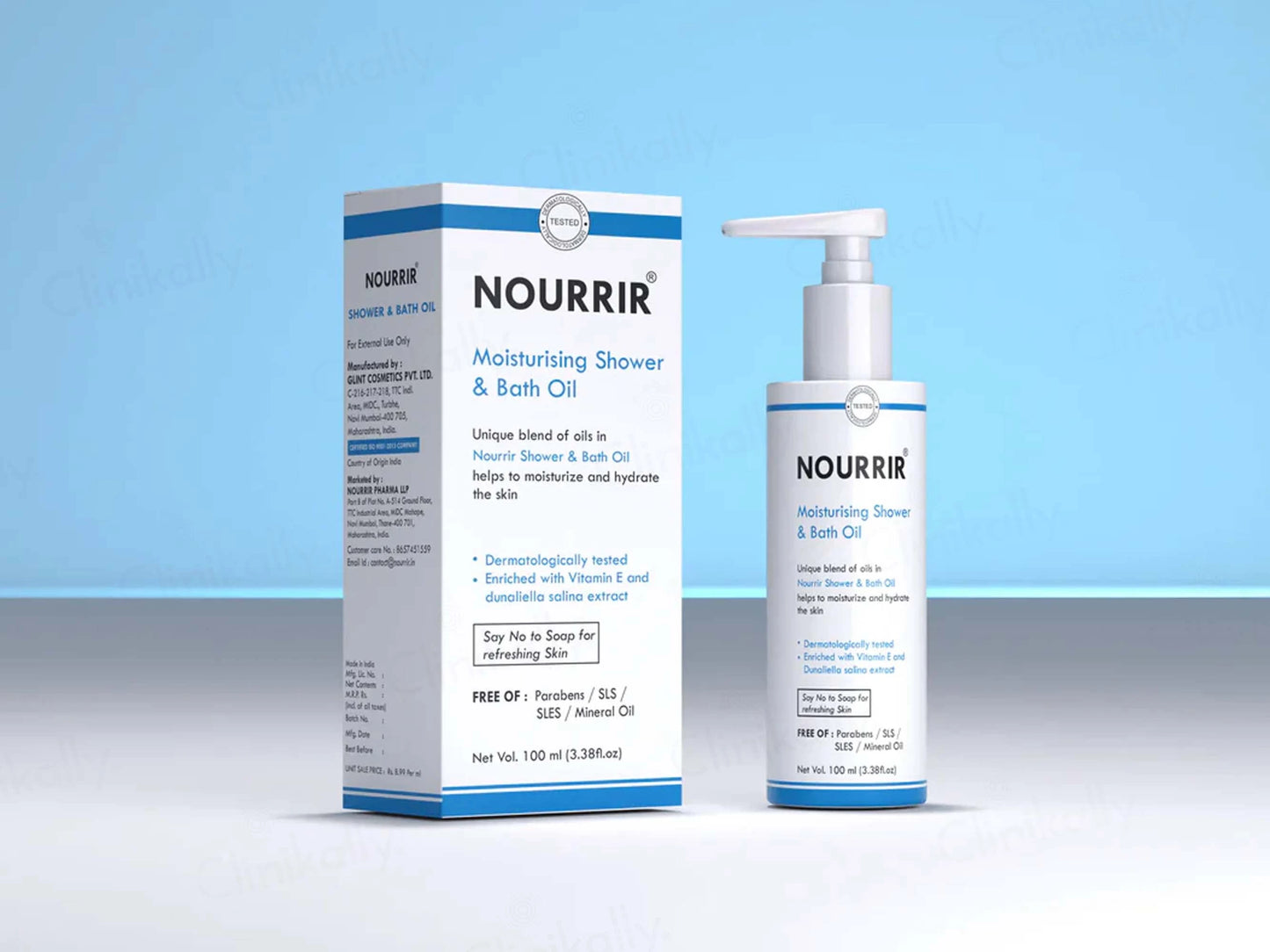 Nourrir Moisturising Shower and  Bath Oil