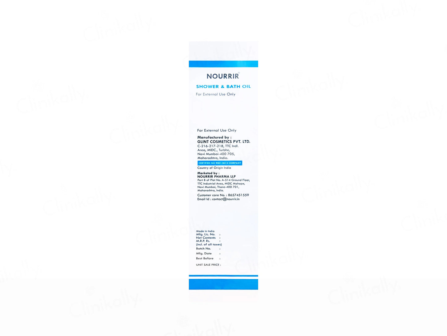 Nourrir Moisturising Shower and  Bath Oil