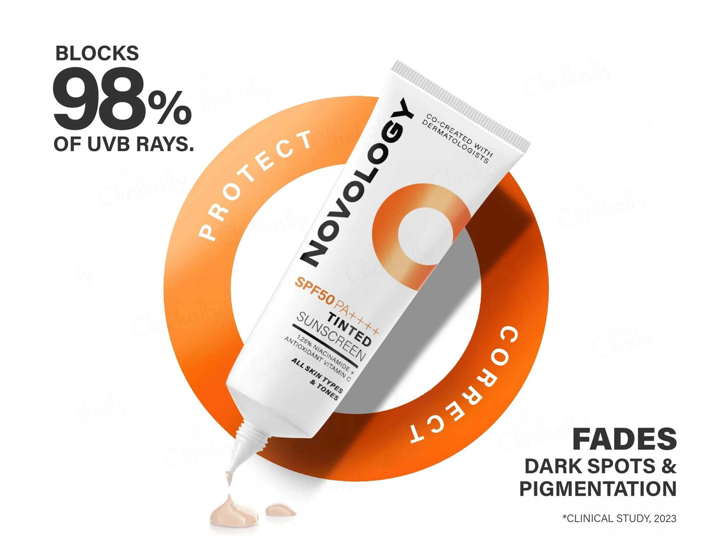 Novology Tinted Sunscreen SPF 50 PA