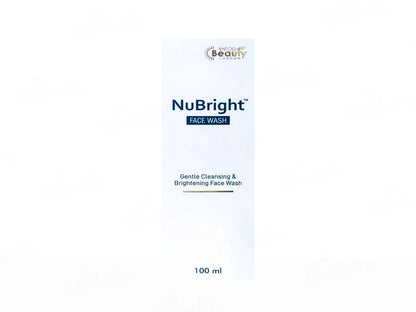NuBright Gentle Cleansing and  Brightening Face Wash