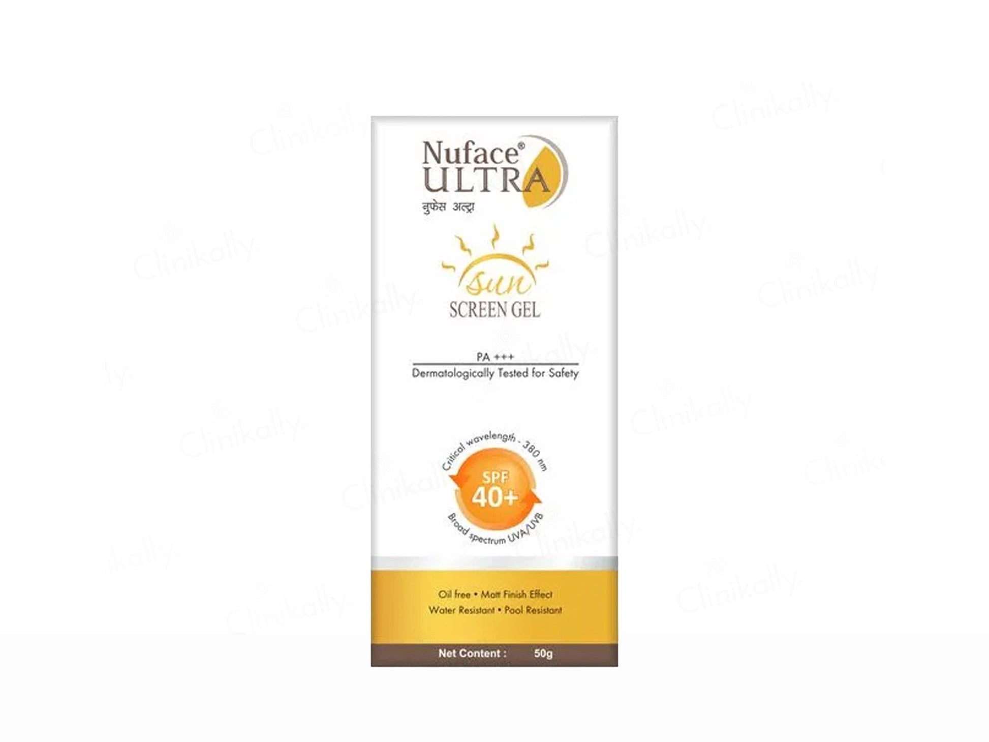 Nuface Ultra Sunscreen Gel SPF 40 PA