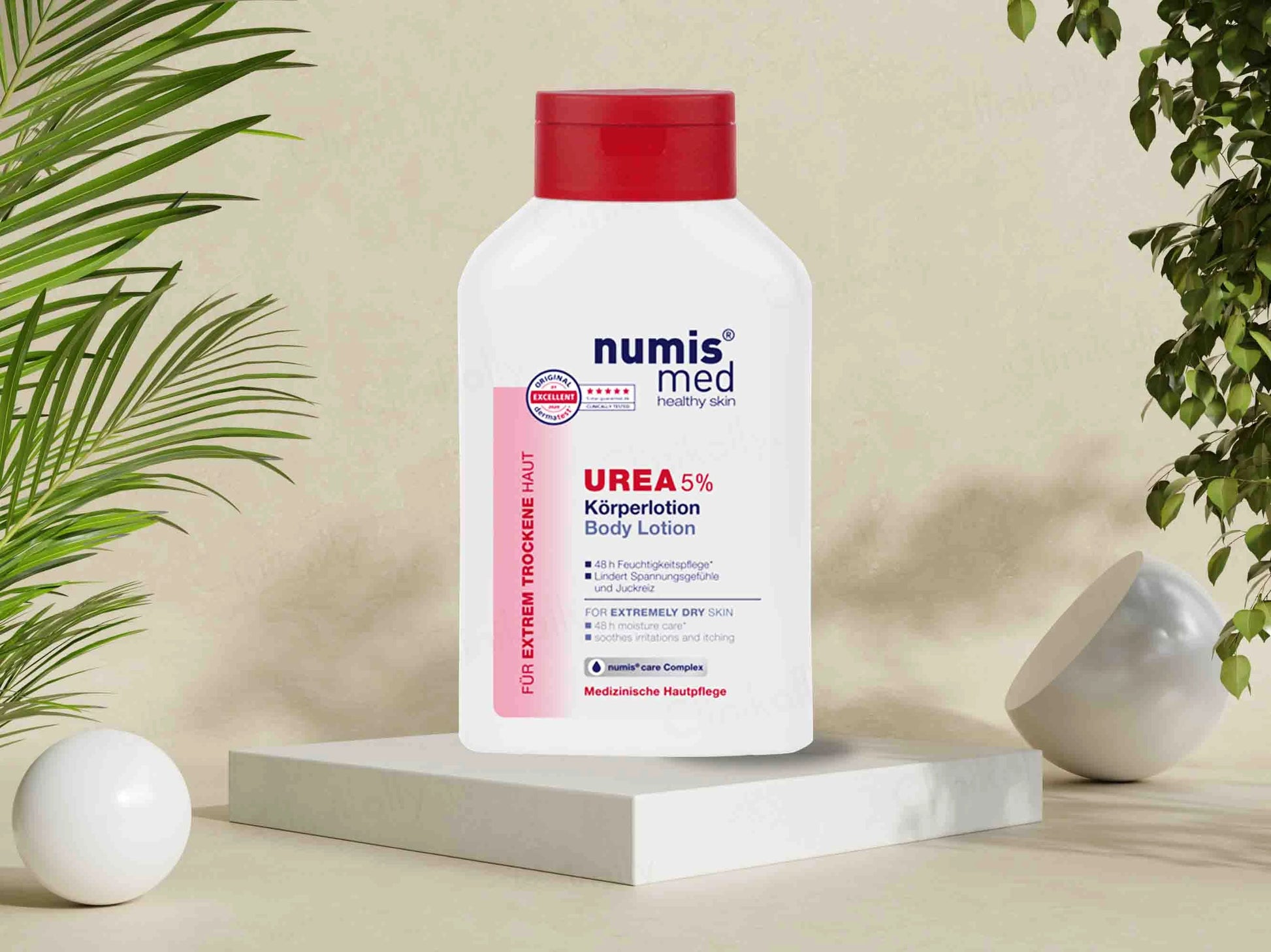 Numis Med Urea 5 Percent Body Lotion For Extremely Dry Skin