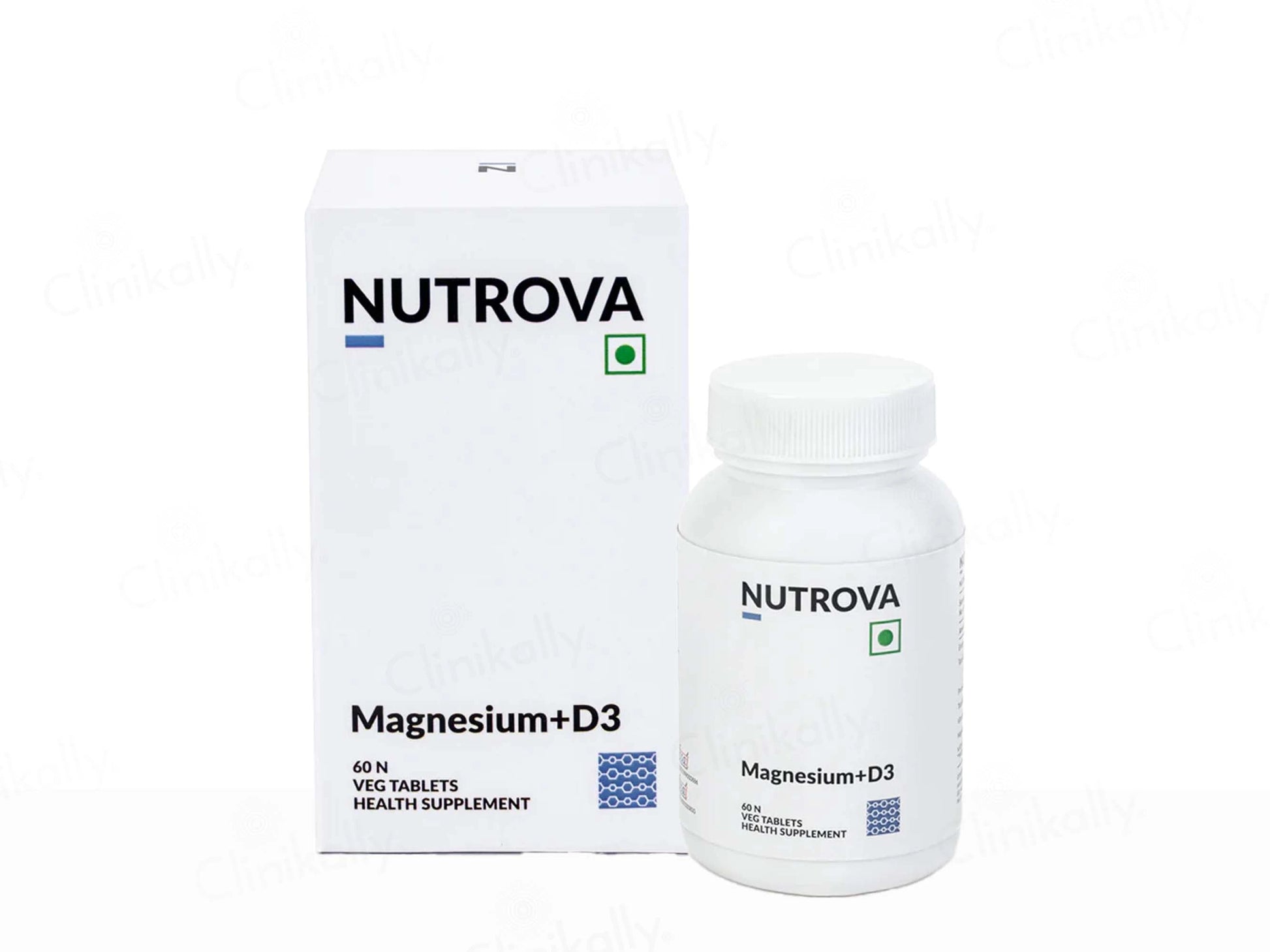 Nutrova Magnesium  D3 Health Supplement Tablet