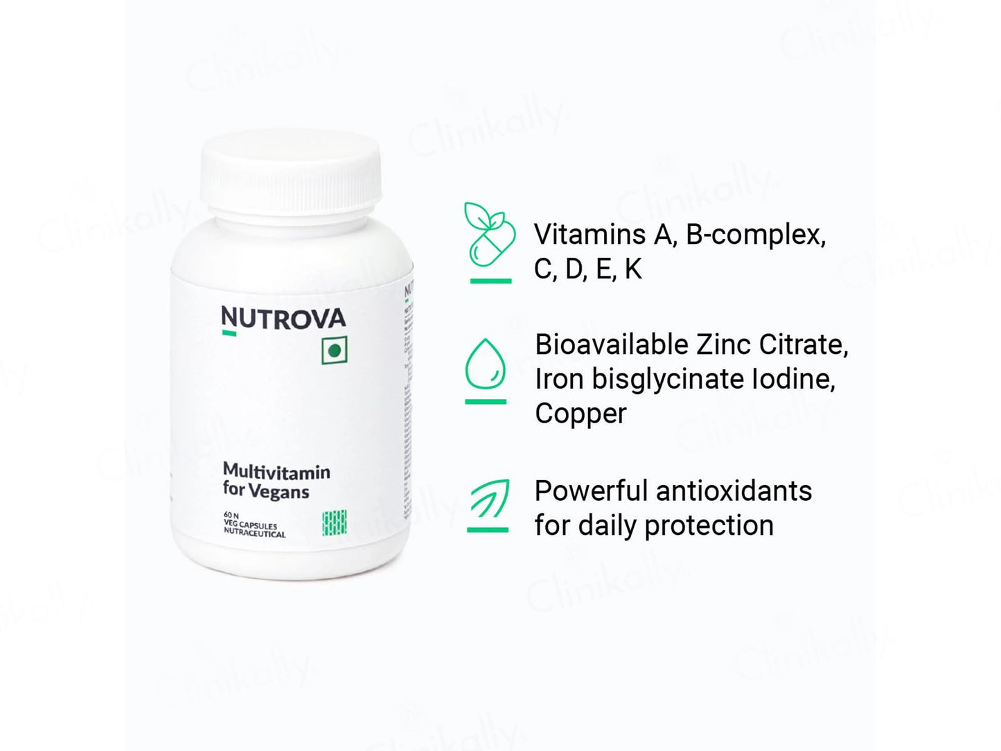 Nutrova Multivitamin Nutraceutical Capsule For Vegans
