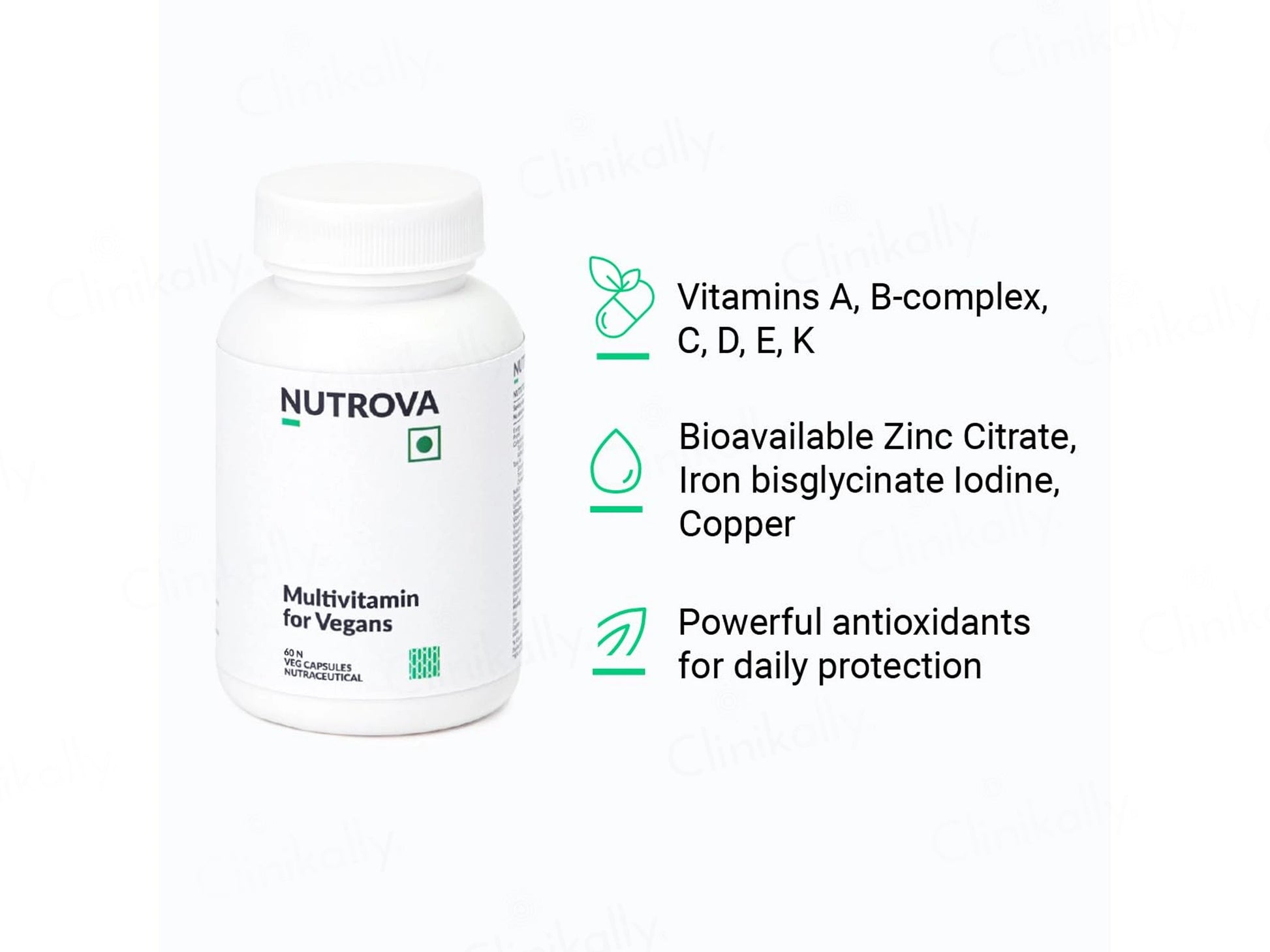 Nutrova Multivitamin Nutraceutical Capsule For Vegans