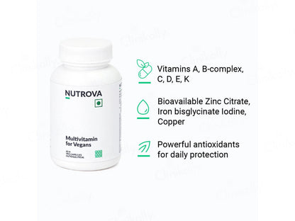 Nutrova Multivitamin Nutraceutical Capsule For Vegans