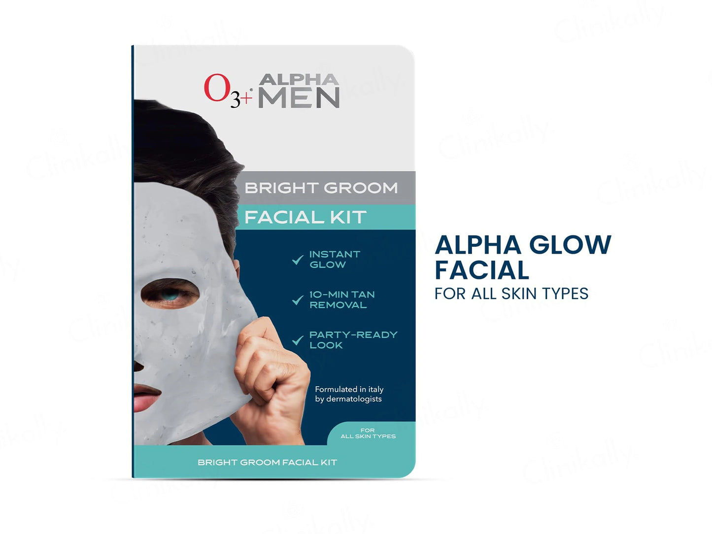 O3 Alpha Men Bright Groom Facial Kit