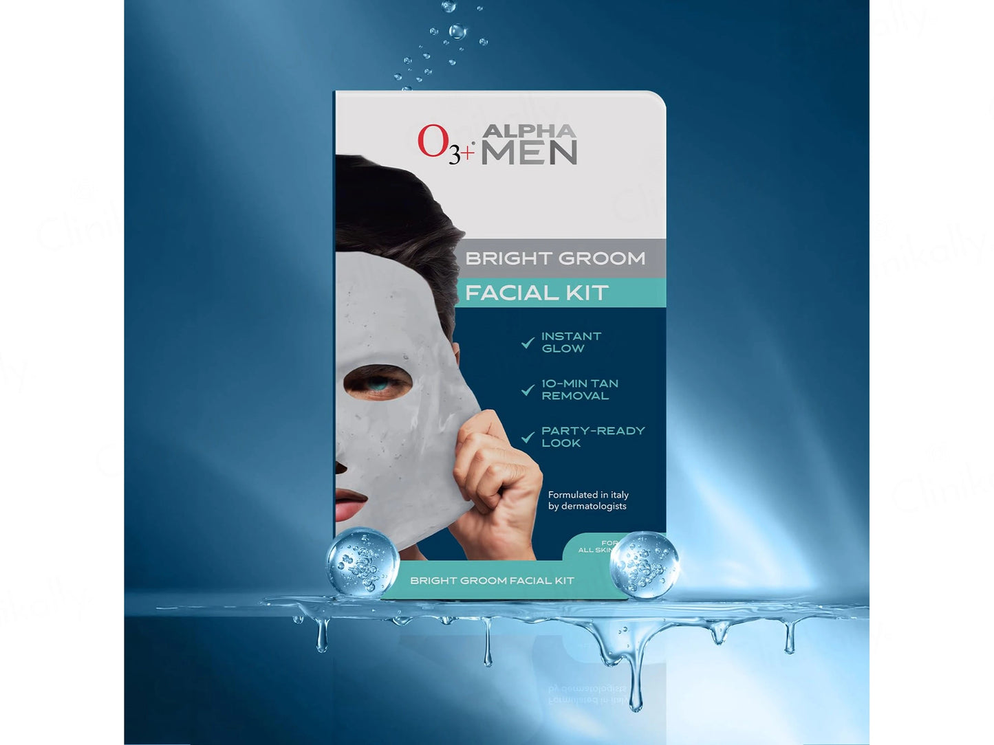 O3 Alpha Men Bright Groom Facial Kit