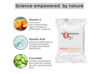 O3 Bridal Facial Kit Vitamin-C Glowing Skin