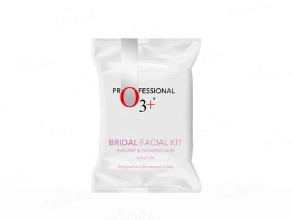 O3 Bridal Radiant and  Glowing Skin Single Use Facial Kit